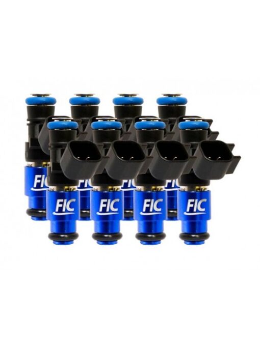 1200CC-D (110 LBS:HR AT 43.5 PSI FUEL PRESSURE) FIC FUEL INJECTOR CLINIC INJECTOR SET FOR FORD SHELBY GT500 (2007-2014)(HIGH-Z)
