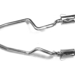 3 SS EXHAUST W:SS TIPS. 2005-2009 MUSTANG GT:GT500 (REQUIRES KOOKS X OR H-PIPE)