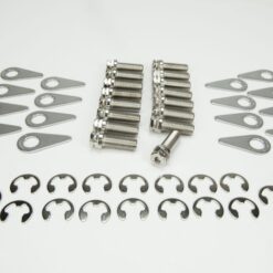 STAGE 8 HEADER BOLT KIT - 16) M8 - 1.25 X 25MM BOLTS AND LOCKING HARDWARE